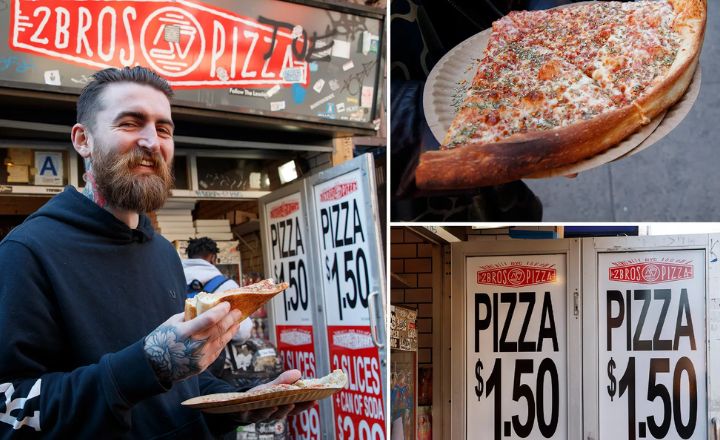 2 BROS Pizza at NYC