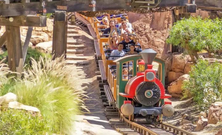 Disney Land Train