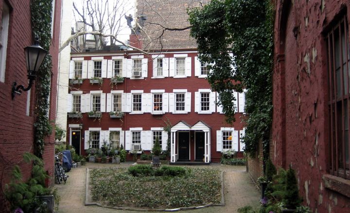 Greenwich Village New York Secluded Grove Court